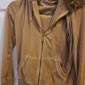 Micheal Kors Velour Pant set